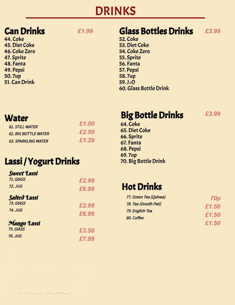 Taste of Peshawar Menu - Image 3