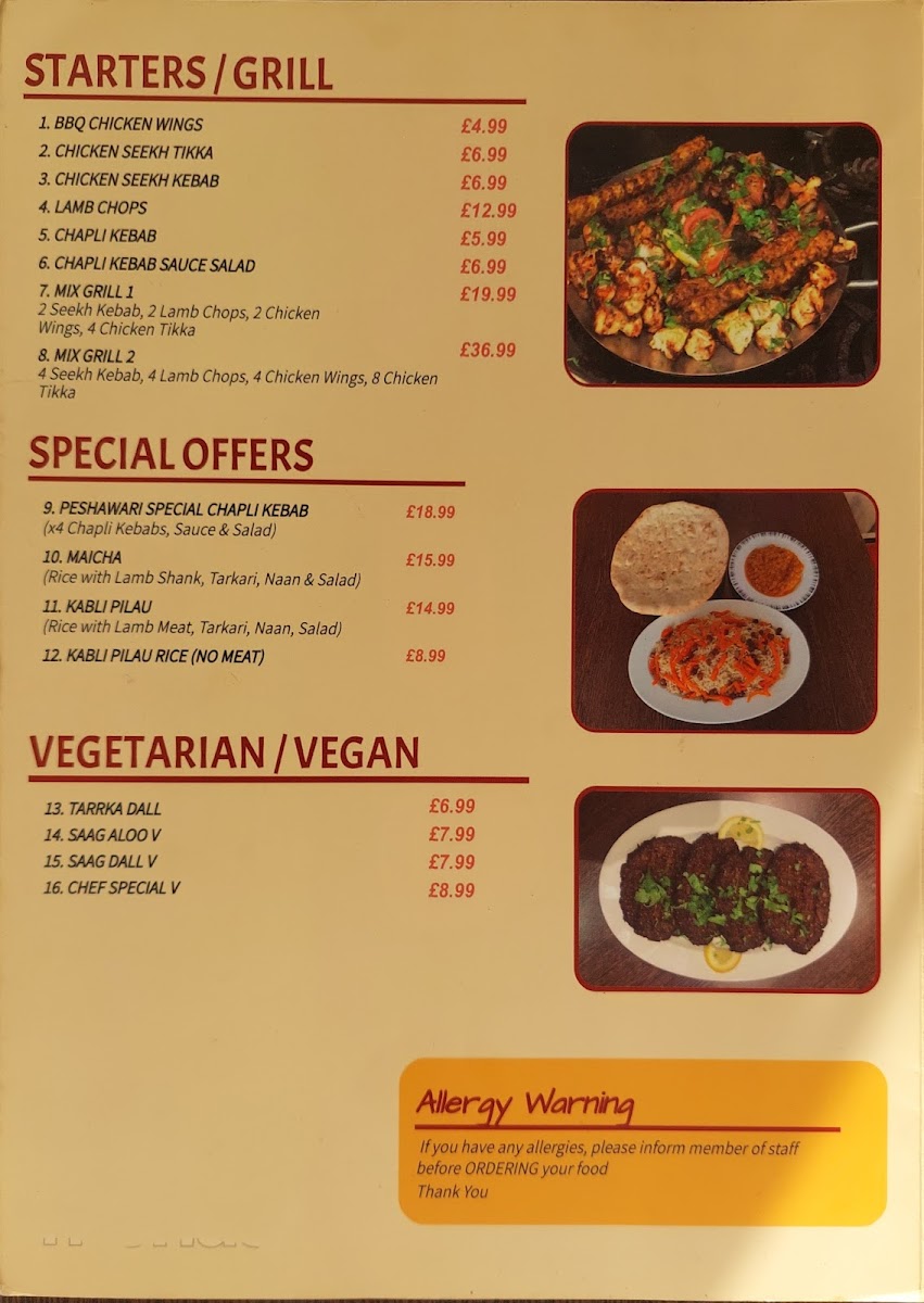 Taste of Peshawar Menu - Image 6